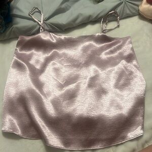 Joie Purple satin tank top!